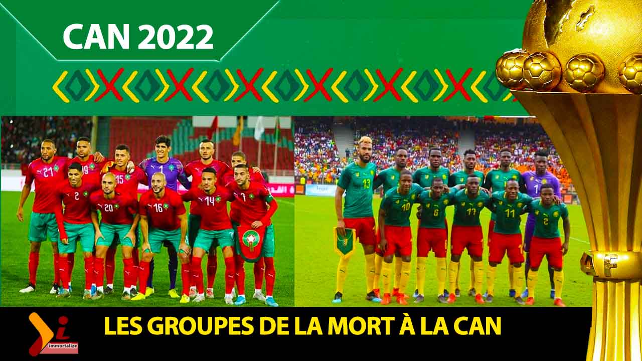 les groupes de la mort À la can, actu foot can 2021 2022 au cameroun